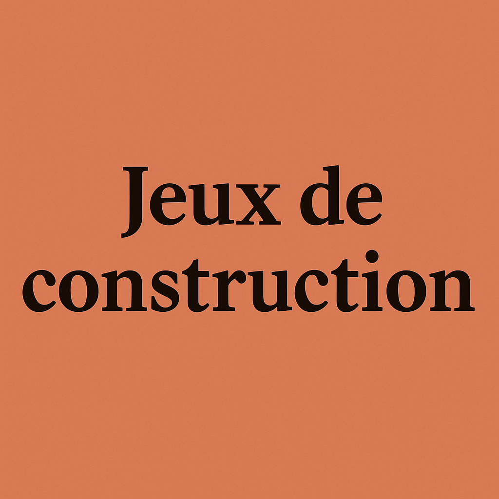 Jeux de construction