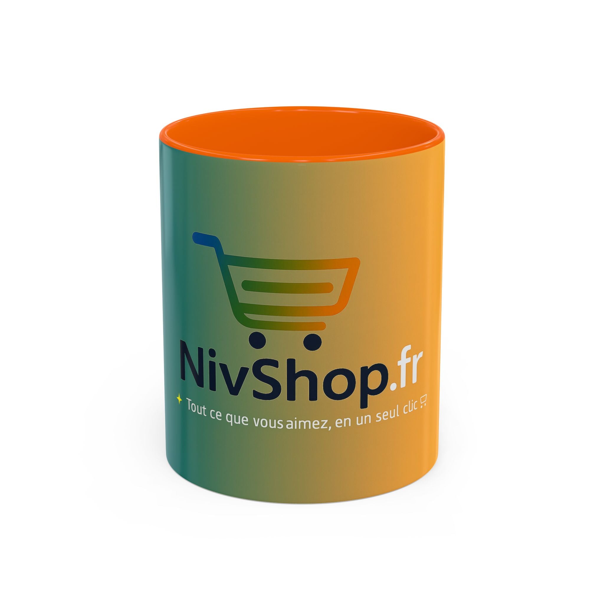 Mug Personnalisable Coloré en Céramique – Brillant & Moderne