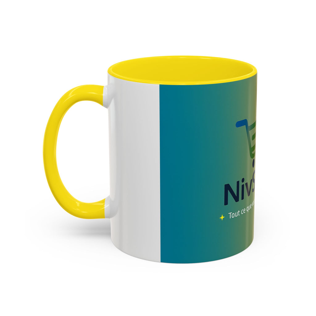 Mug Personnalisable Coloré en Céramique – Brillant & Moderne