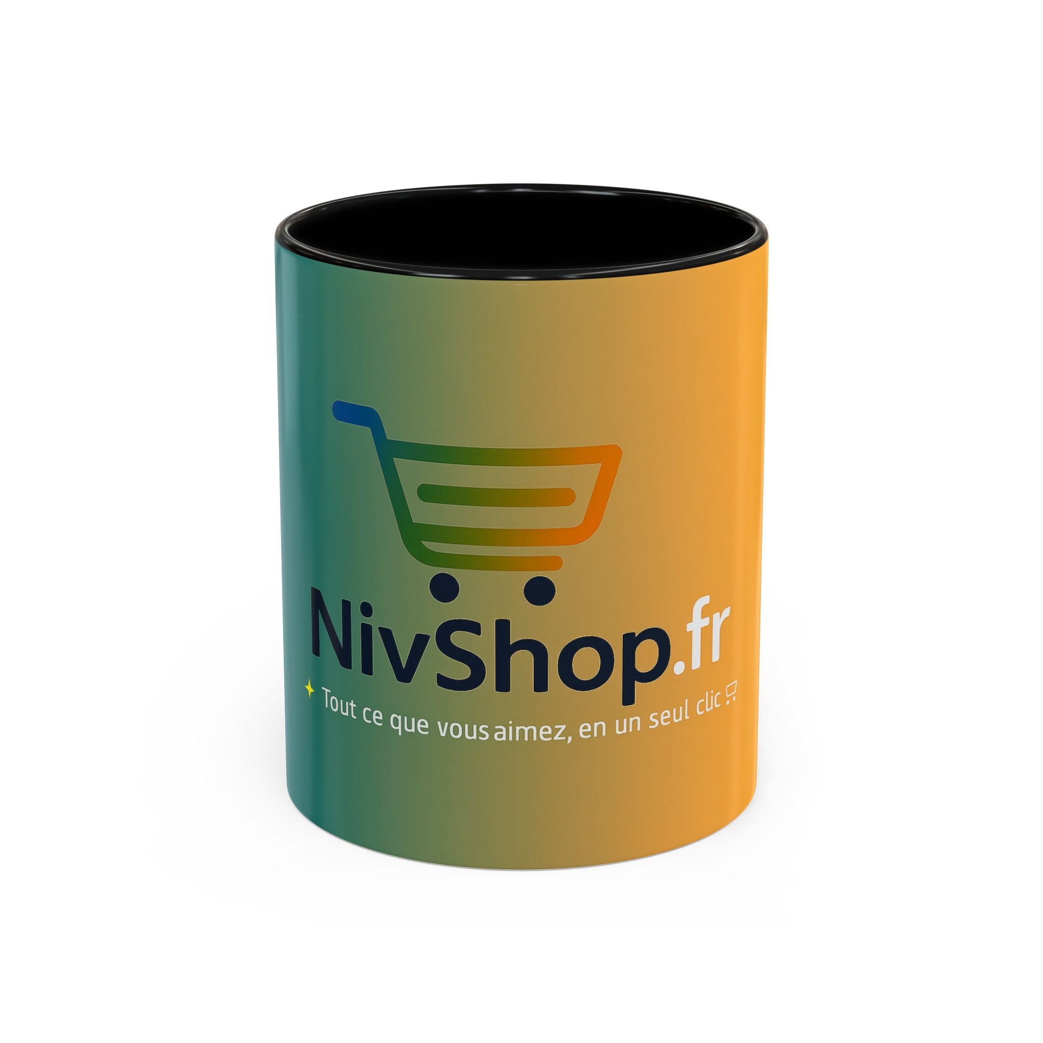 Mug Personnalisable Coloré en Céramique – Brillant & Moderne