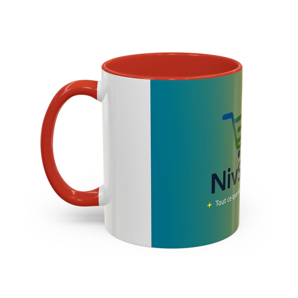 Mug Personnalisable Coloré en Céramique – Brillant & Moderne
