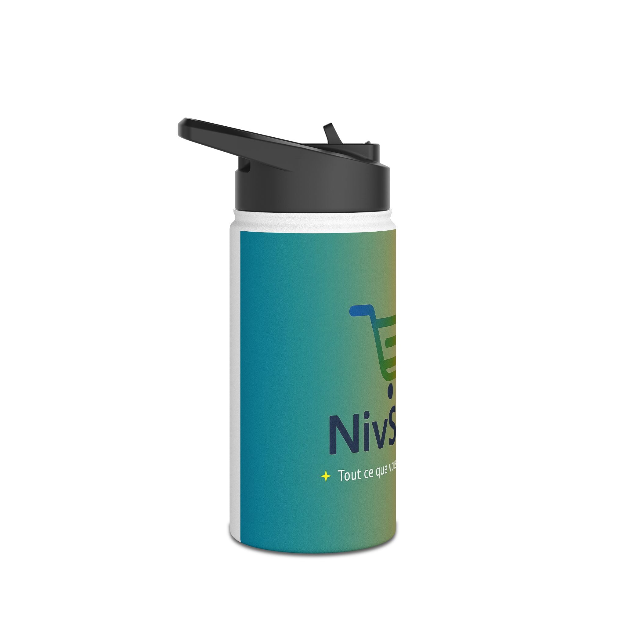 Gourde Isotherme Personnalisable en Acier Inoxydable – 24h Frais / 12h Chaud