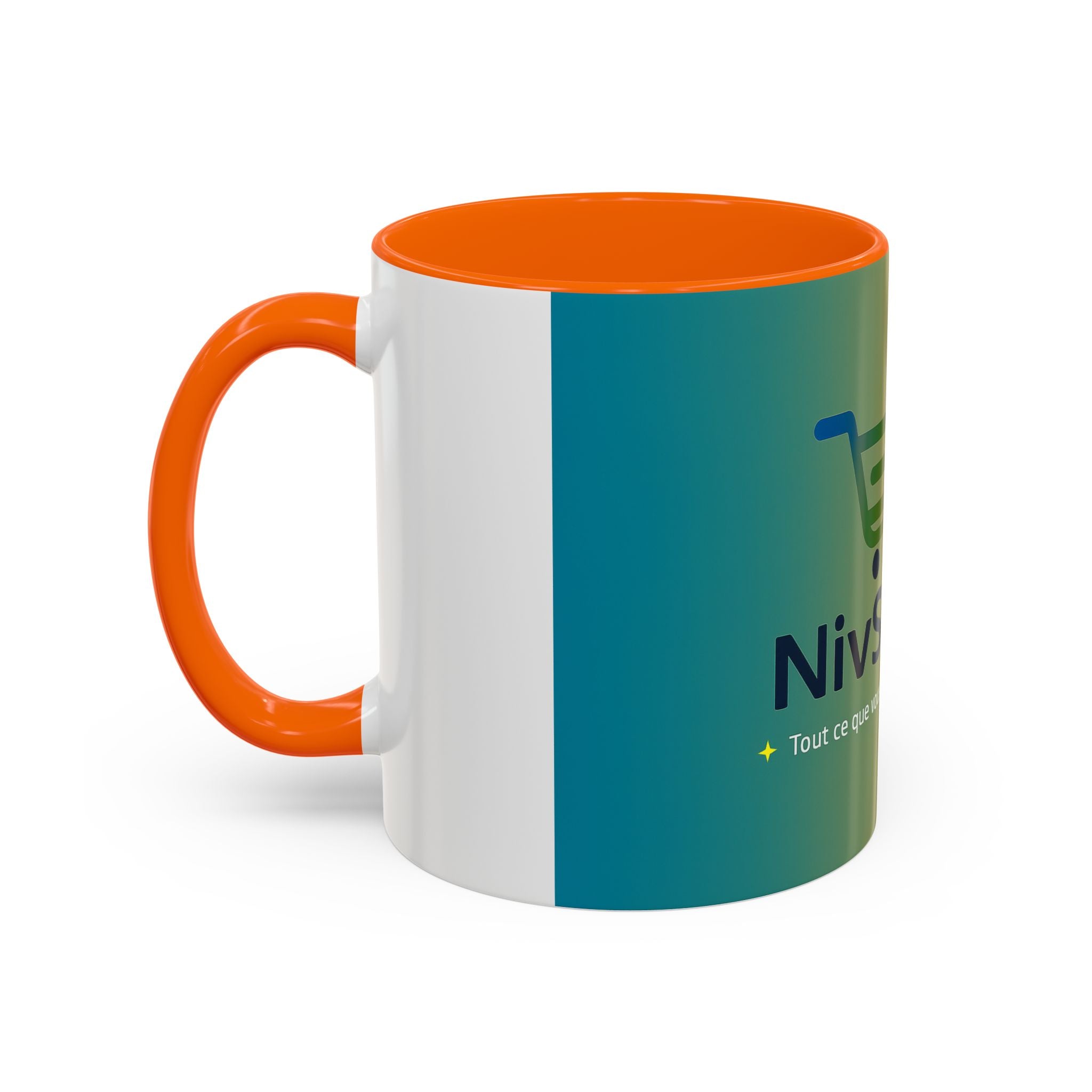 Mug Personnalisable Coloré en Céramique – Brillant & Moderne