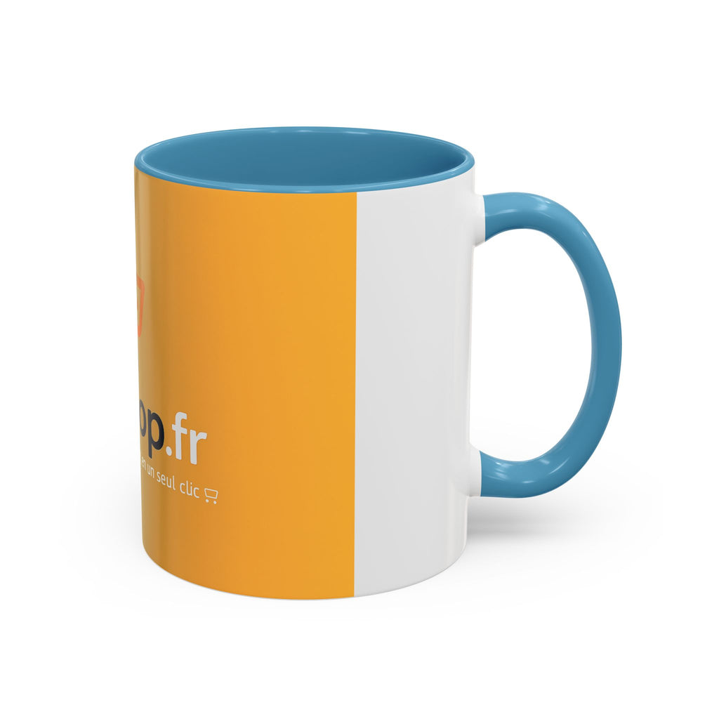 Mug Personnalisable Coloré en Céramique – Brillant & Moderne
