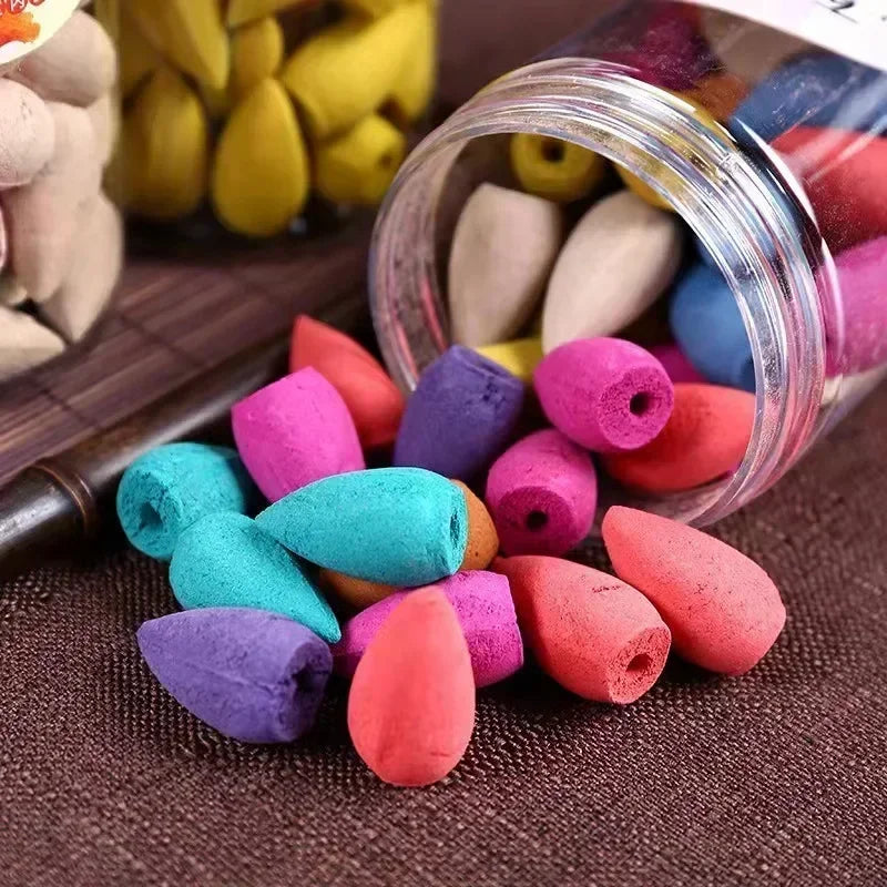 Cônes d’Encens Naturels à Reflux – Cascade de Fumée