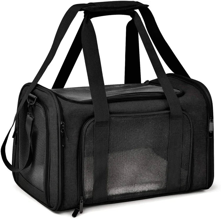 Sac de transport pliable pour chat et chien — jusqu'à 7 kg