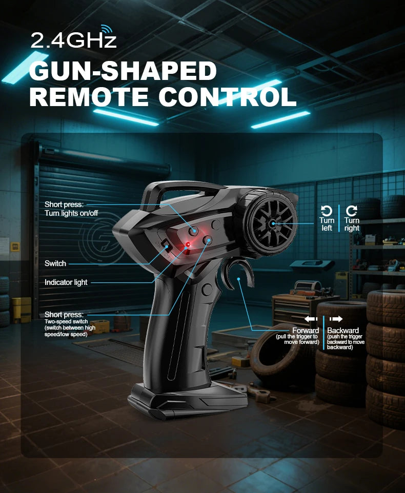 Voiture RC GTR 4WD – Drift Haute Vitesse & Style Compétition