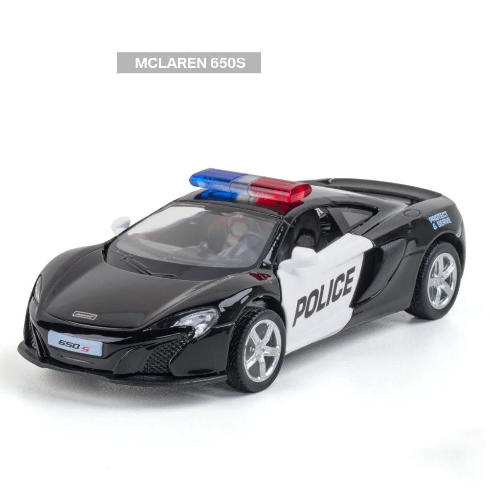 Modèle de Voiture 1:36 en Alliage – Portes Ouvrantes & Fonction Traction