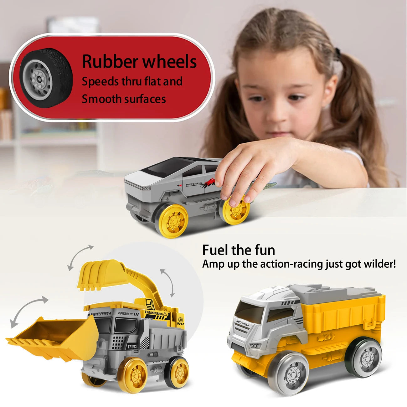 Piste Magique Escalade – Voitures d’Ingénierie & Circuit Enfant