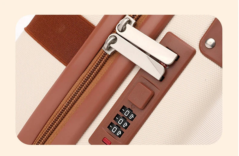 Mini Valise à Main 14" avec Verrouillage par Mot de Passe – Voyage & Affaires