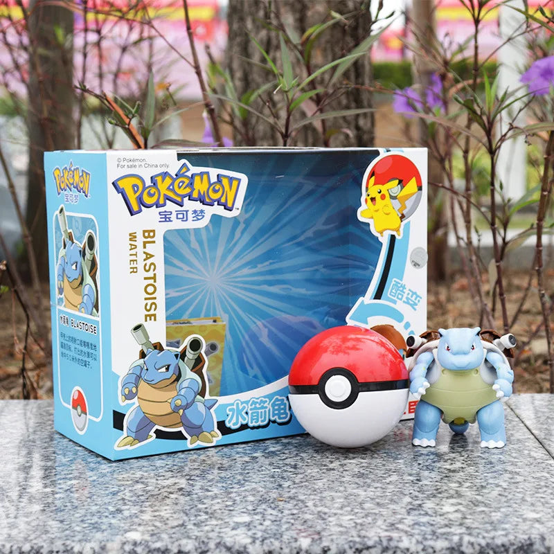 Pokémon – Figurines avec Poké Ball (Plusieurs Modèles – 18 cm)