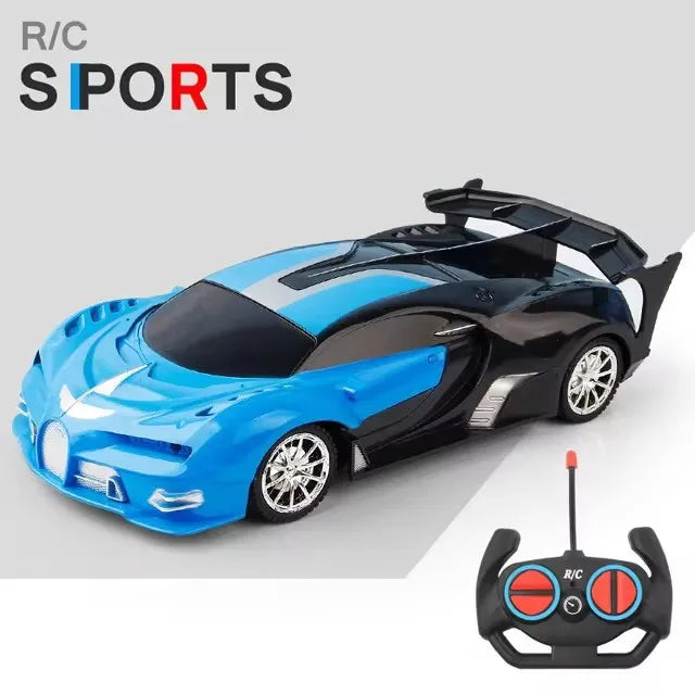RC Car 2.4G 4CH Remote Control 1:18 With Led Light Sports Cars High Speed Radio Drift Vehicle Racing Boys Girls Toy For Children