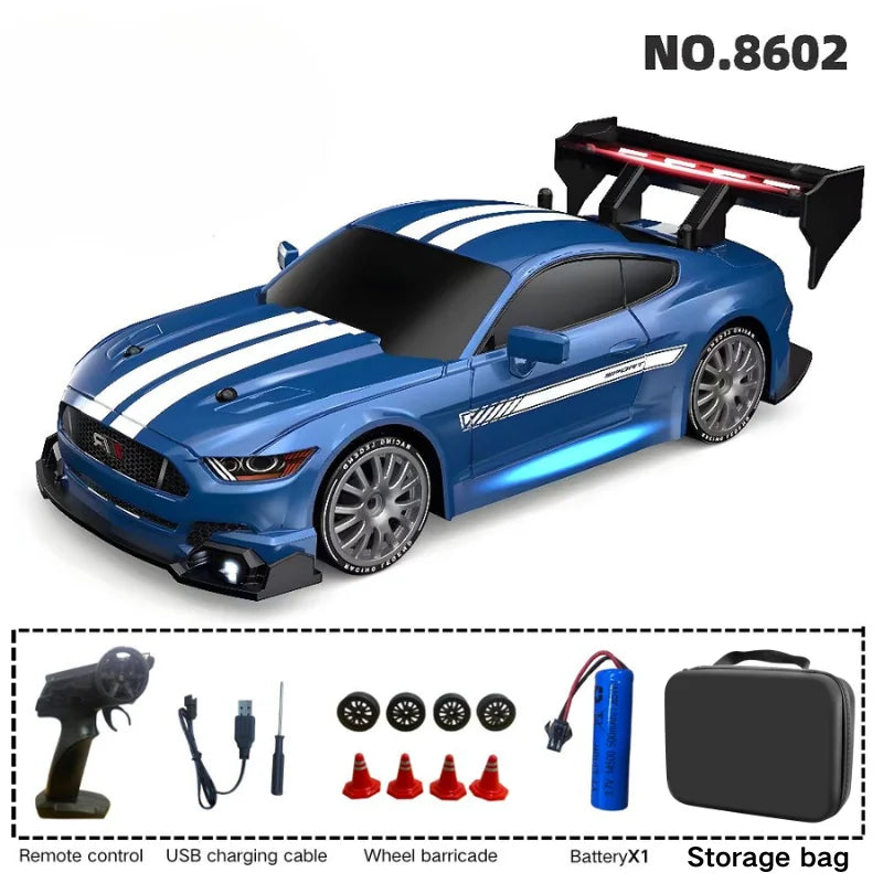 Voiture RC Drift 1:24 – Mustang 4WD & Modèles Sport