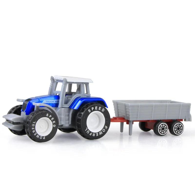 Mini Tracteur Agricole en Alliage – Modèle 1:64 pour Enfants
