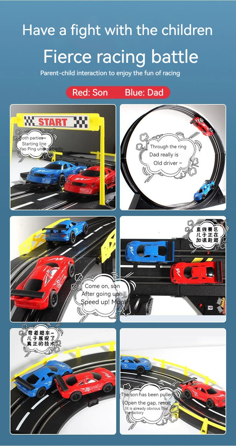 Voiture de Course sur Piste Télécommandée – Grande Aventure Compétition (Set 1:24)