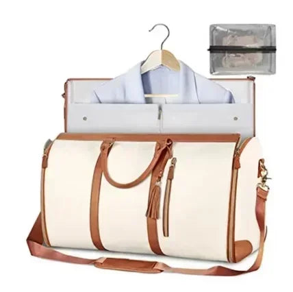 Sac de Voyage Convertible Costume 53L – Pliable, Résistant & Élégant (Nouvelle Mode 2025)