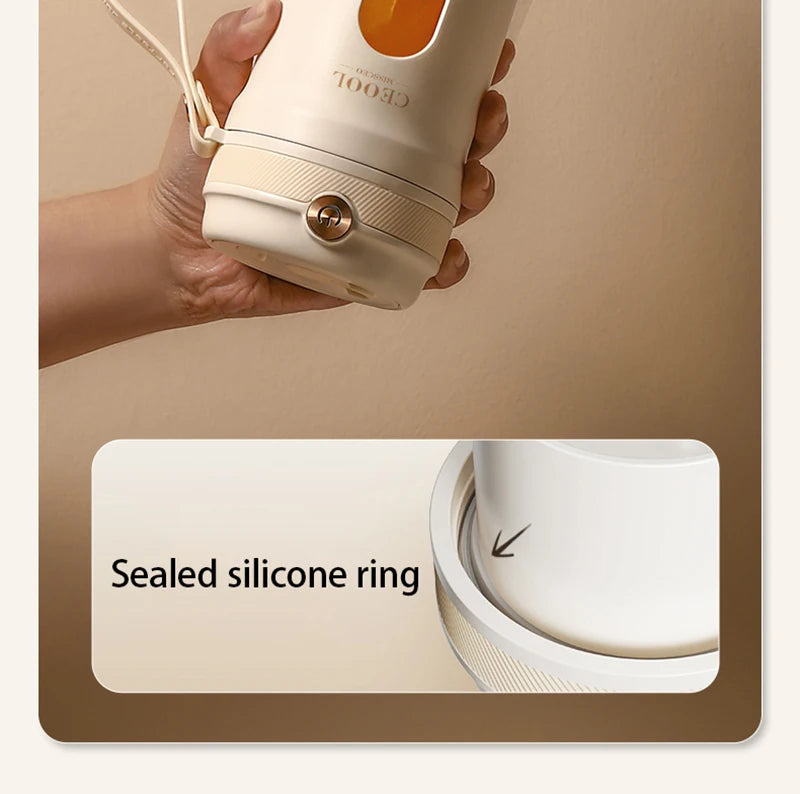 Blender Portable Premium – 350 ml (4 ou 10 lames, USB, 1500–3000 mAh)