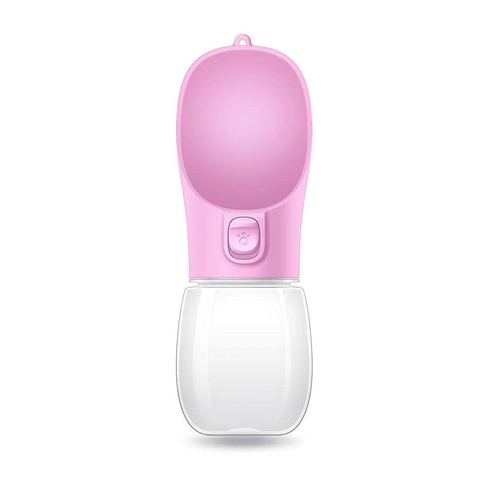 Gourde d'eau portable pour chien et chat — anti-fuite pour la promenade