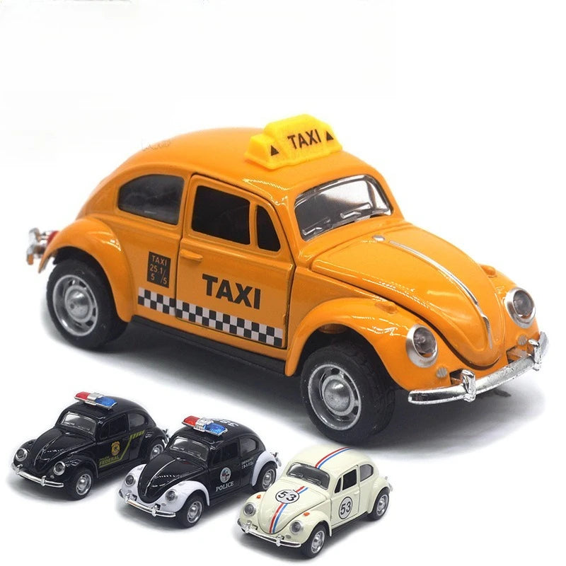 Voiture Coccinelle Classique 1:32 – Modèle en Alliage