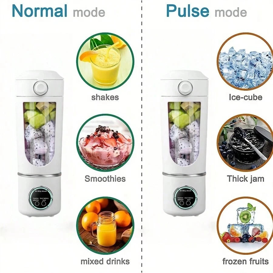 Blender Portable Haute Puissance – 12 Lames & 700 ml (Smoothies / Jus / Shakes)