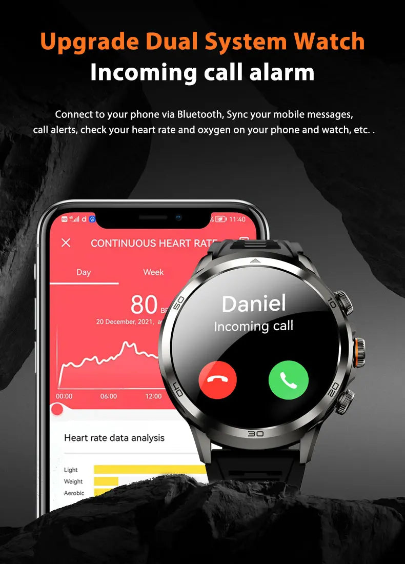 ⌚ Montre Connectée GOLDENSPIKE H19 – Performance & Élégance Intelligente