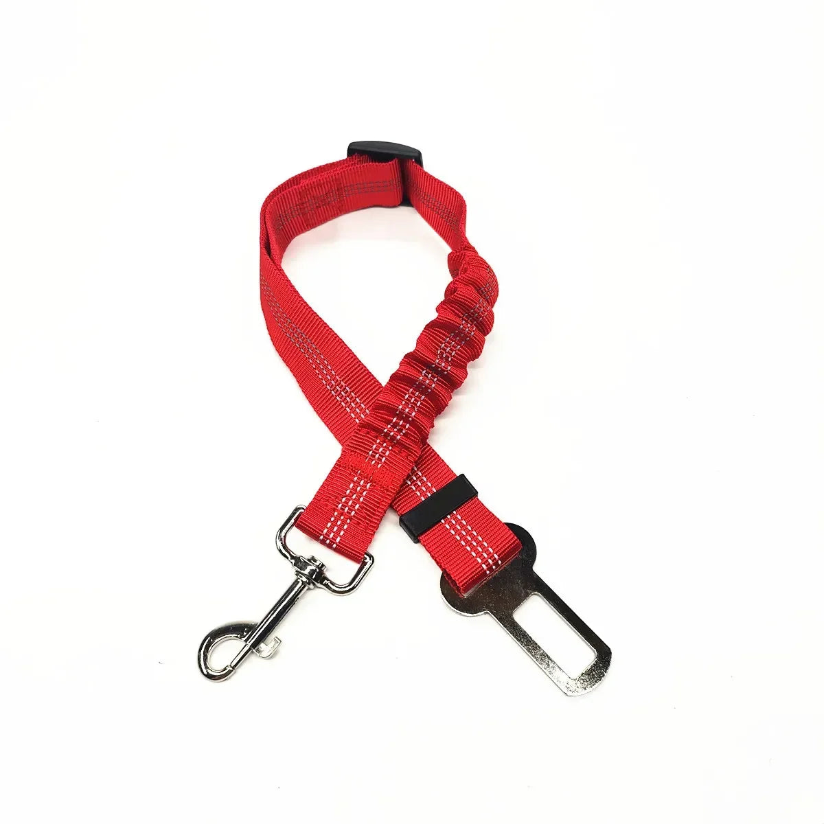 Ceinture de sécurité voiture réglable pour chien — attache harnais