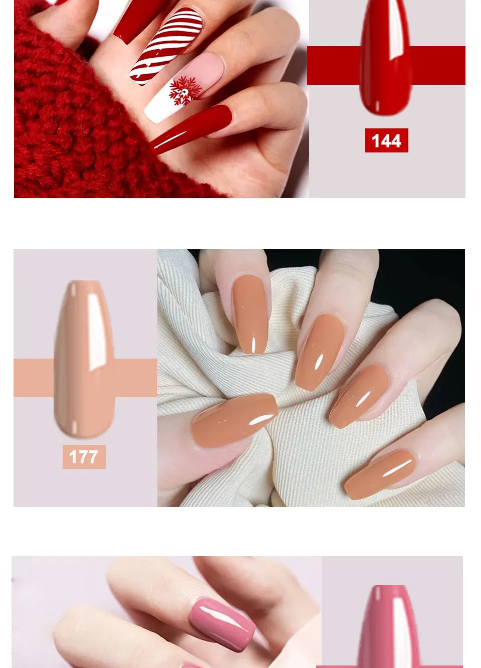 LIMEGIRL – Kit de Vernis à Ongles en Gel UV avec Lampe LED – Ensemble de Manucure Complet