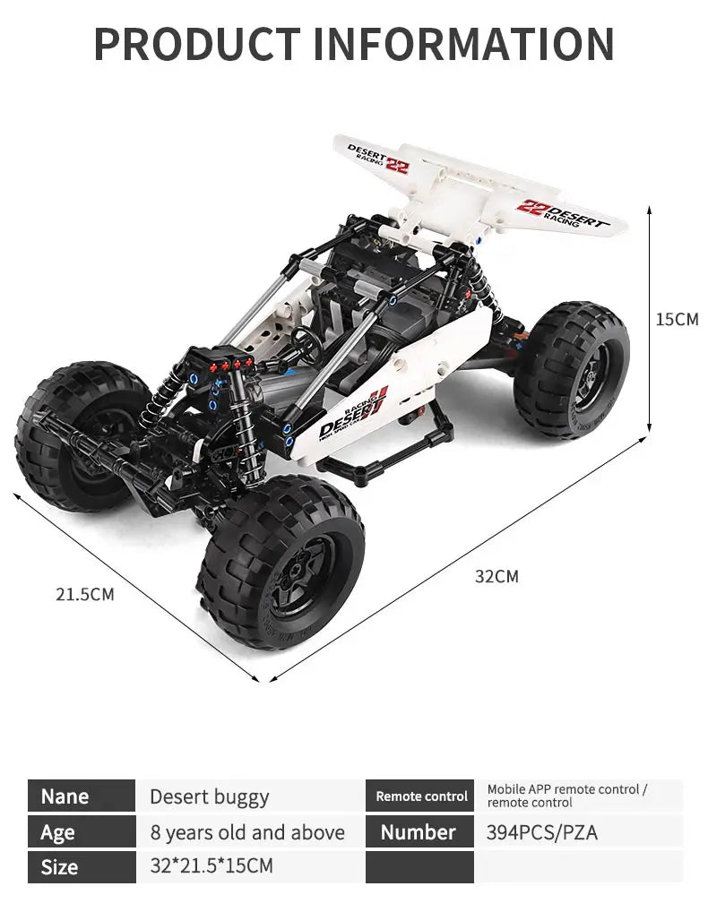 Mould King 18001 – Buggy Motorisé PF 2-en-1 • MOC-1812 • Modèle Technique