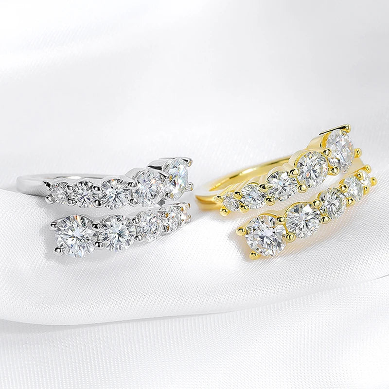 Bague Moissanite Éclatante S925 – Élégance et Pureté ÉternellesBague Moissanite Éclatante S925 – Élégance et Pureté Éternelles