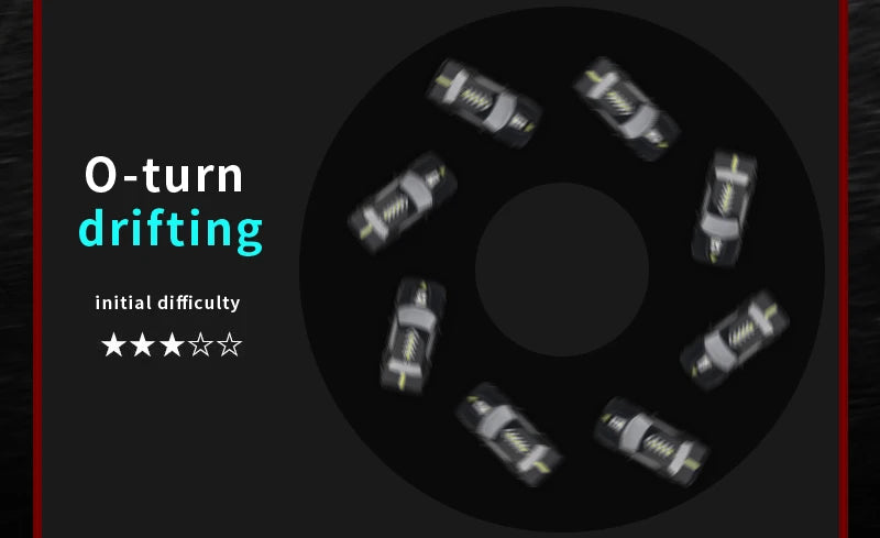 KF27 – Voiture RC Drift 4x4 1:20 avec LED Haute Vitesse