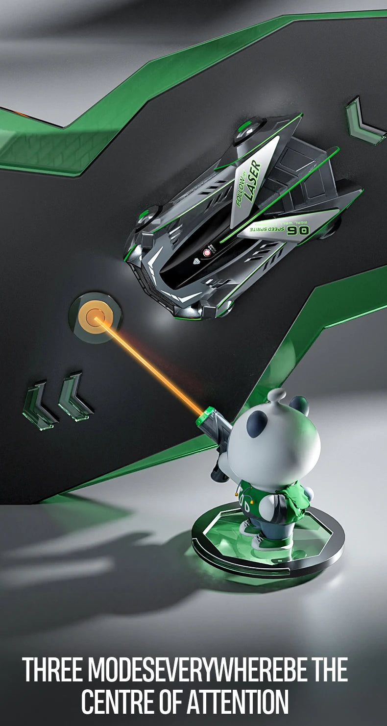 Voiture d’Escalade Murale 4WD – Capteur Infrarouge & Télécommande – Race Car Anti-Gravité