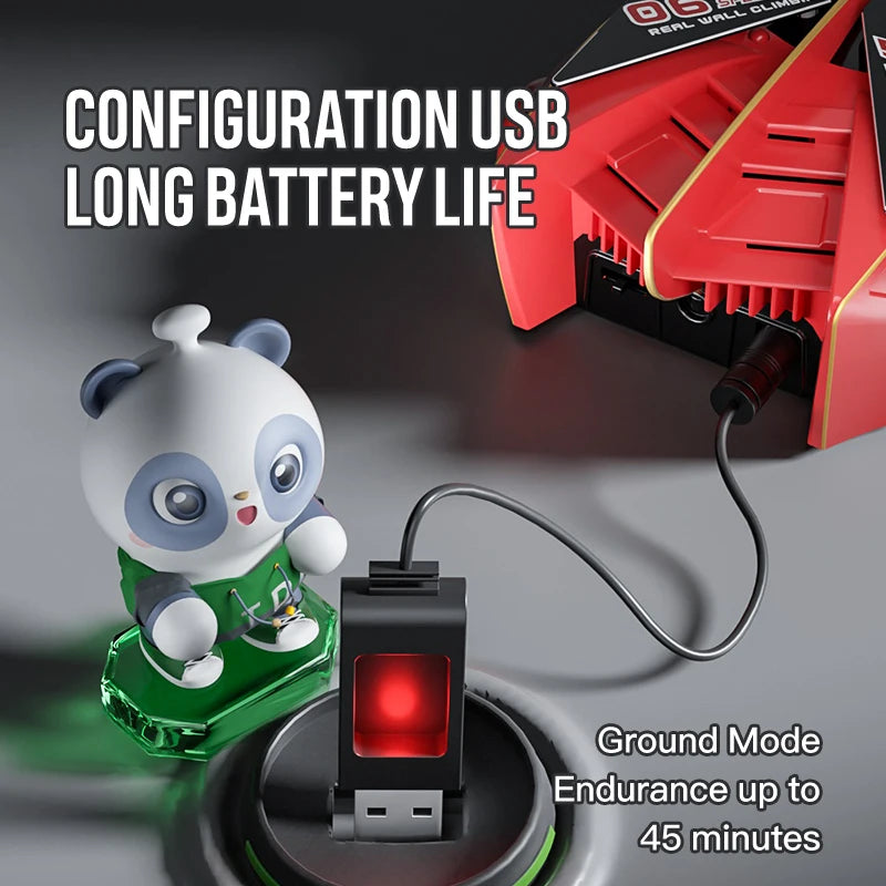 Voiture d’Escalade Murale 4WD – Capteur Infrarouge & Télécommande – Race Car Anti-Gravité