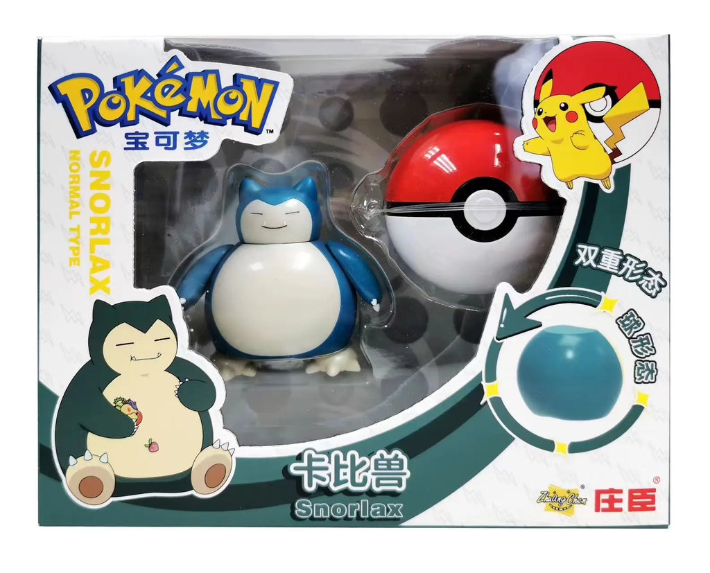 Pokémon – Figurines avec Poké Ball (Plusieurs Modèles – 18 cm)