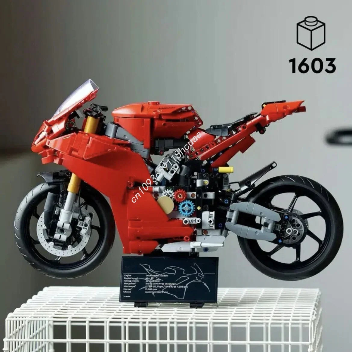 Moto Technique MOC Ducati Panigale V4 S – Blocs de Construction 42202 (2025)