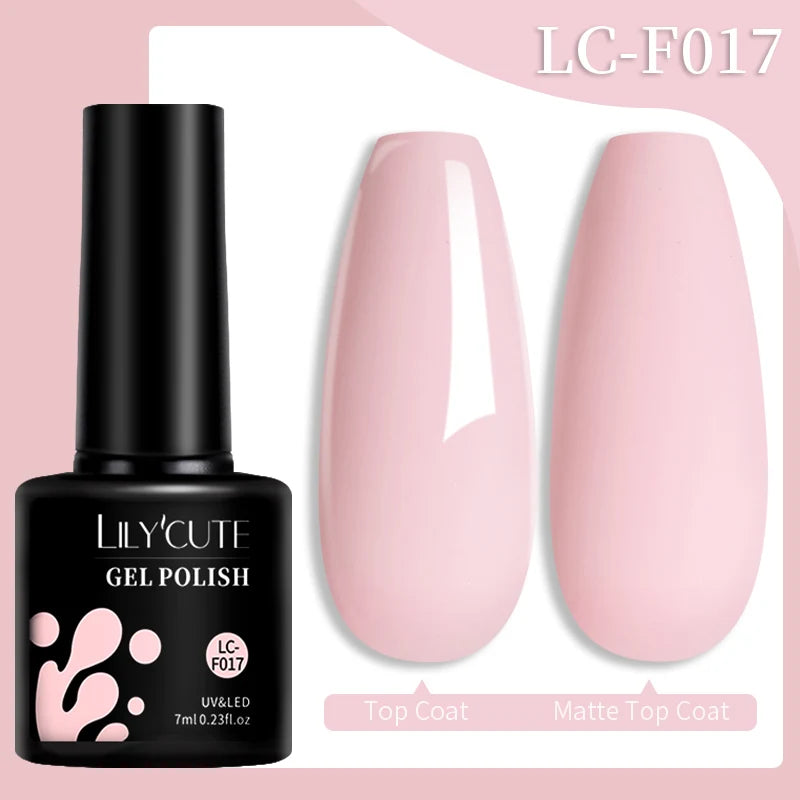 Vernis Gel LILYCUTE 7ml – Brun Foncé Collection Automne/Hiver – Brillance & Élégance Longue Tenue