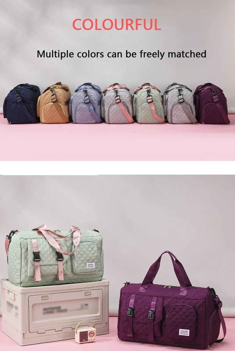 Sac de Voyage en Nylon Durable – Léger, Spacieux & Élégant