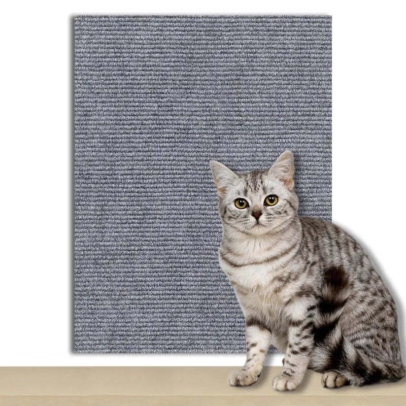 Bande griffoir murale autocollante pour chat — découpable