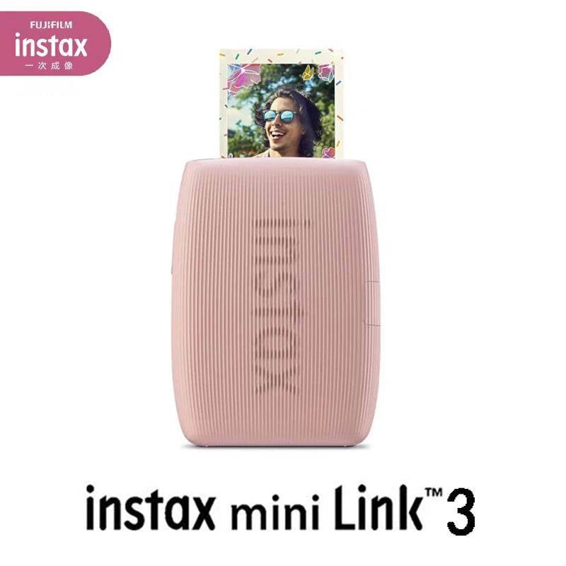 Fujifilm Instax Mini Link 2 – Imprimante Photo Instantanée + Packs Film (Plusieurs Bundles)
