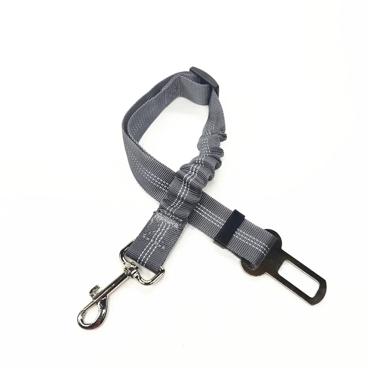 Ceinture de sécurité voiture réglable pour chien — attache harnais