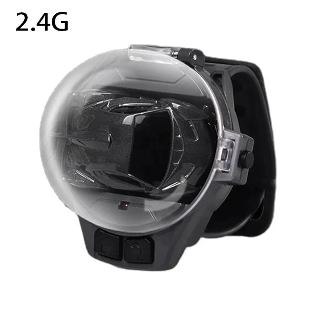 Mini Montre Voiture RC LED – Jouet Télécommandé 2.4GHz (Enfants)