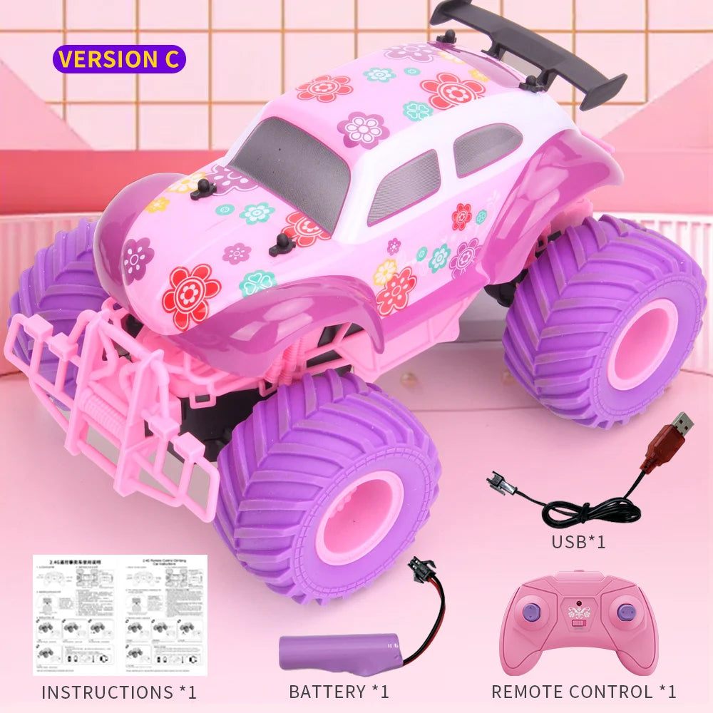 Voiture RC Tout-Terrain JJRC Q157 – Spéciale Fille – Escalade & Cascade 2.4G