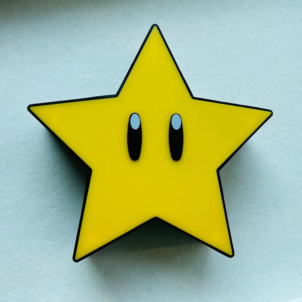 Veilleuse LED Super Star – Lampe 3D USB • Cadeau de Noël