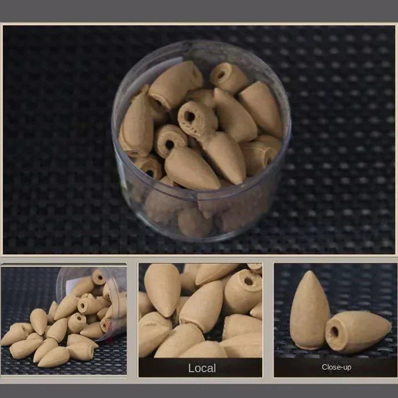 Cônes d’Encens Naturels à Reflux – Cascade de Fumée