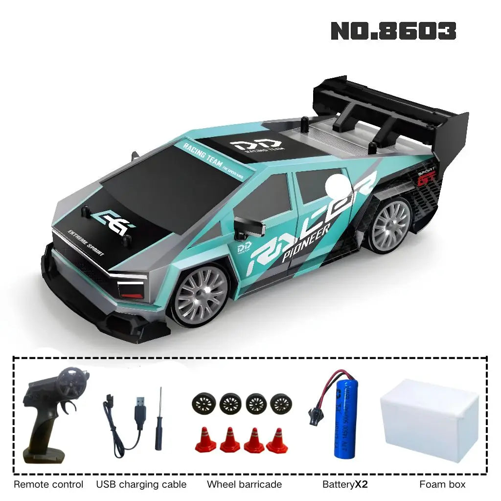 Voiture RC Drift 1:24 – Mustang 4WD & Modèles Sport