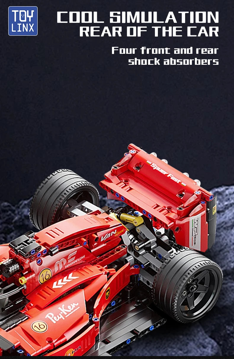 ToylinX – Voitures de Course RC & Kits MOC (455 à 1161 pièces)