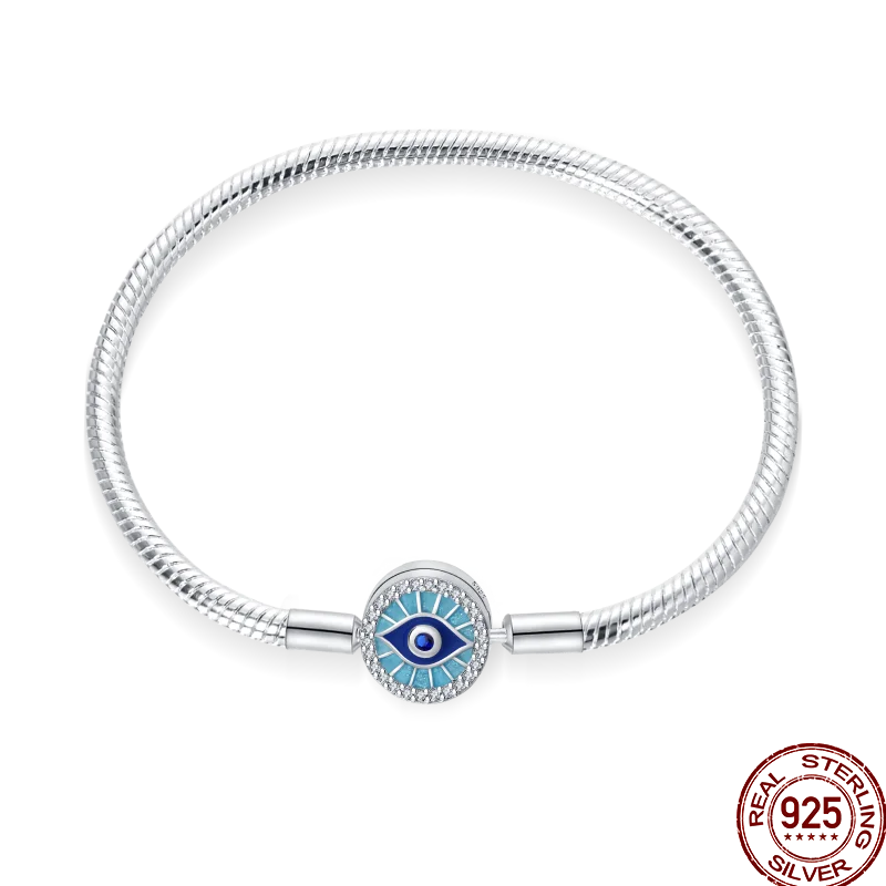 Bracelet en Argent 925 – Cœur Pavé Zircone & Infinity – 17 à 20 cm