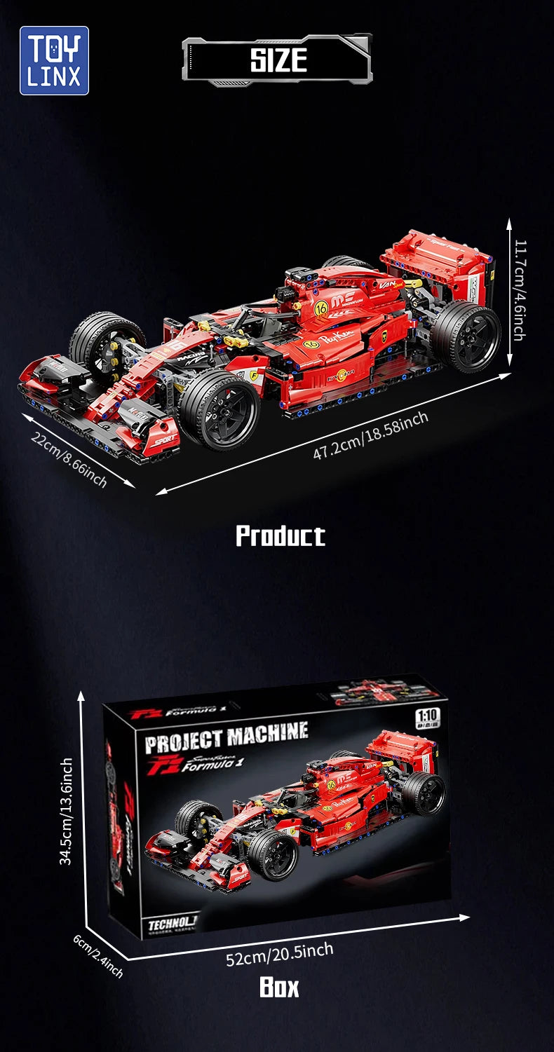 ToylinX – Voitures de Course RC & Kits MOC (455 à 1161 pièces)