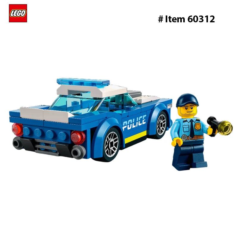 LEGO 60312 – Voiture de Police City | Avec Figurine d’Officier | Jouet Construction 5+