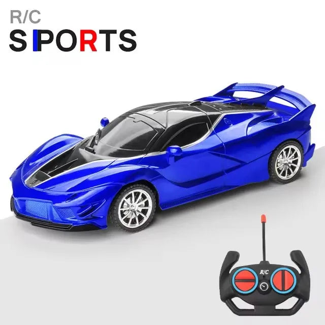RC Car 2.4G 4CH Remote Control 1:18 With Led Light Sports Cars High Speed Radio Drift Vehicle Racing Boys Girls Toy For Children