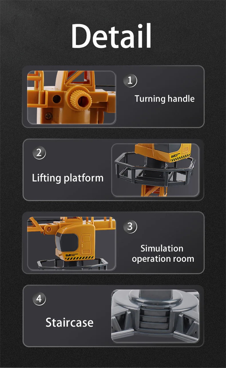 Tracteur & Engins d’Ingénierie en Alliage – Modèles Miniatures 1:55 pour Enfants